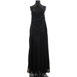 Vêtements Femme Robes Small Valentino Robe en soie Noir