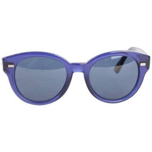 Montres & Bijoux Femme Lunettes de soleil Gucci Sneakers Lunettes de soleil bleu Bleu