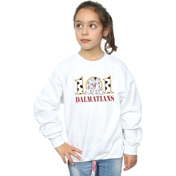 Vêtements Fille Sweats Disney 101 Dalmatians Puppy Hug Blanc