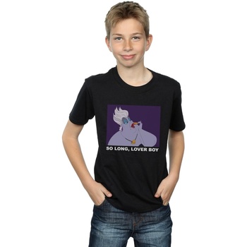 Vêtements Garçon T-shirts manches courtes Disney The Little Mermaid Ursula Lover Boy Noir