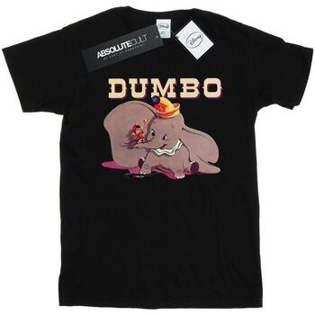Vêtements Fille T-shirts manches longues Disney Dumbo Timothy's Trombone Noir