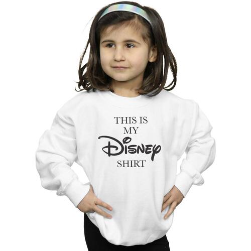 Vêtements Fille Sweats Disney My T-shirt Blanc