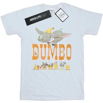 Vêtements Fille T-shirts manches longues Disney Dumbo The One And Only Blanc