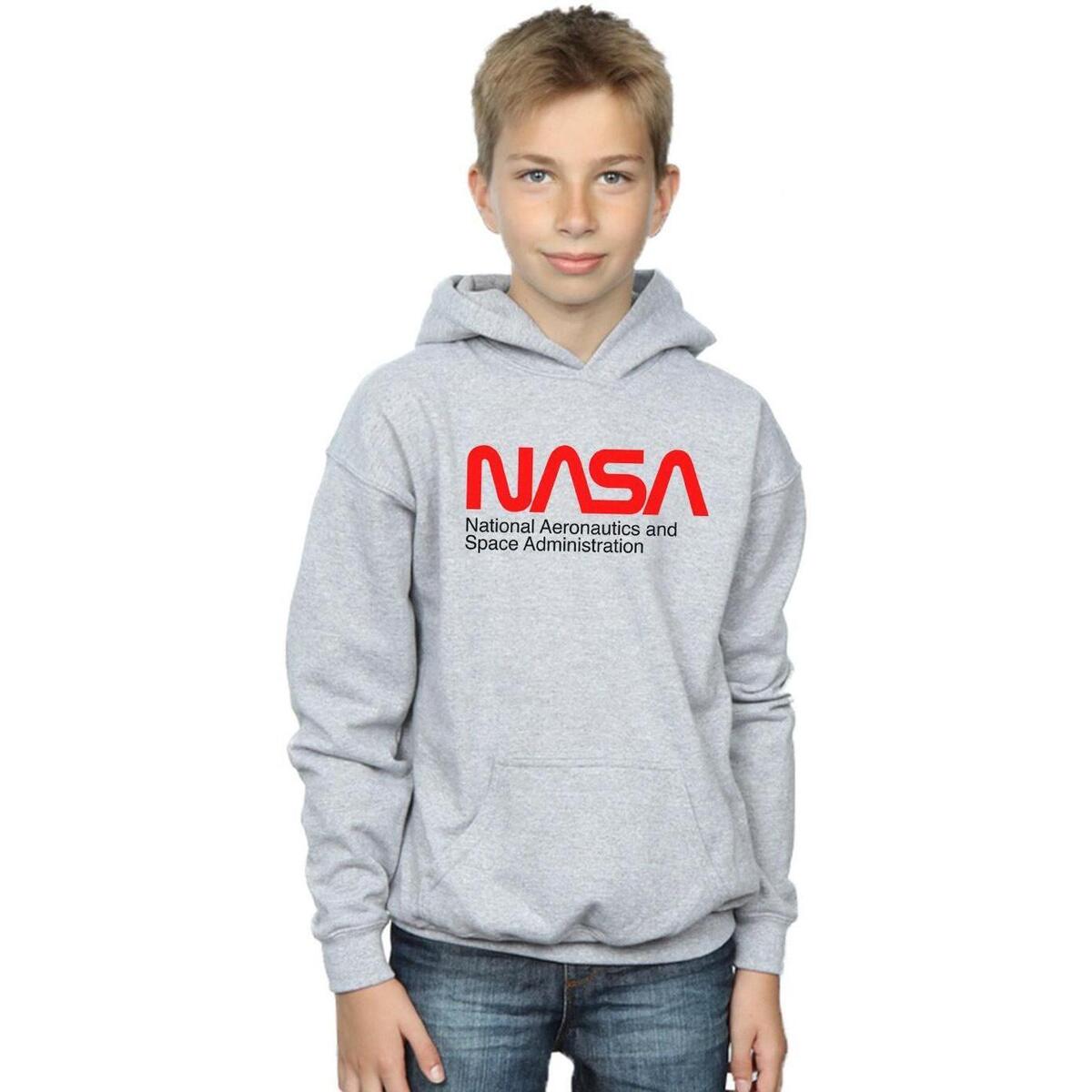 Vêtements Garçon Sweats Nasa Aeronautics And Space Gris