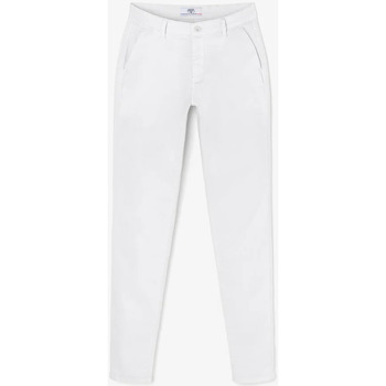 Vêtements Femme Pantalons Marylou 400/17 Mom Tailleises Pantalon chino dyli5 blanc Blanc