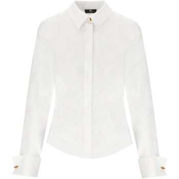 Vêtements Femme Chemises / Chemisiers Elisabetta Franchi Chemise Blanc