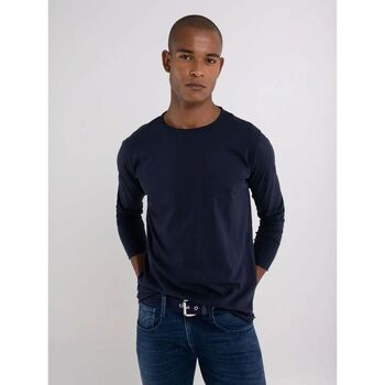Vêtements Homme T-shirts & Polos Replay M3592.2660-576 MIDNIGHT BLUE Bleu