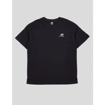 Vêtements Homme T-shirts Marrone manches courtes New Balance  Noir