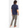 Vêtements Homme Polos manches courtes Oxbow Polo manches courtes surteint graphique NUI Bleu