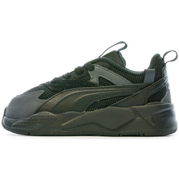 Chaussures Enfant Baskets basses Puma Rebound 391980-01 Noir