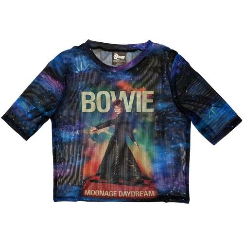 Vêtements Femme T-shirts manches longues David Bowie Moonage Daydream Noir