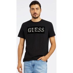 Vêtements Homme T-shirts manches courtes Guess M4RI70K9RM1 Noir
