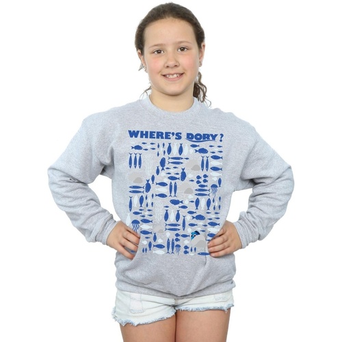 Vêtements Fille Sweats Disney BI17151 Gris