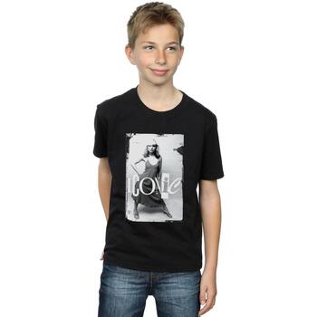 Vêtements Garçon T-shirts manches courtes Debbie Harry Iconic Photo Noir