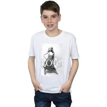 Vêtements Garçon T-shirts manches courtes Debbie Harry Iconic Photo Blanc