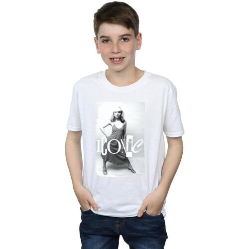 Vêtements Garçon T-shirts & Polos Debbie Harry Iconic Photo Blanc