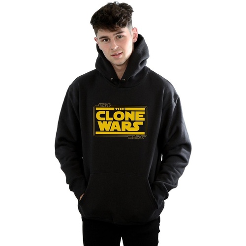 Vêtements Homme Sweats Disney Clone Wars Logo Noir