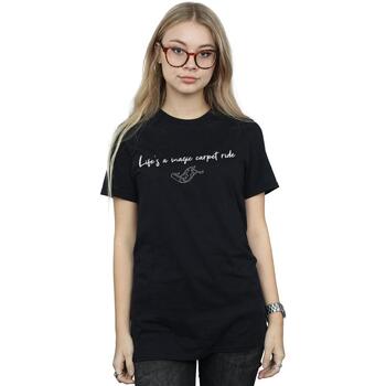 Vêtements Femme T-shirts PAUL manches longues Disney  Noir