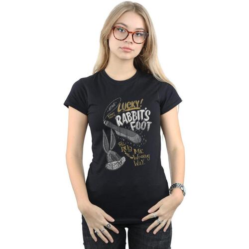 Vêtements Femme T-shirts manches longues Dessins Animés BI26747 Noir