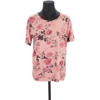 Vêtements Femme Débardeurs / T-shirts sans manche Maje T-shirt en coton Rose