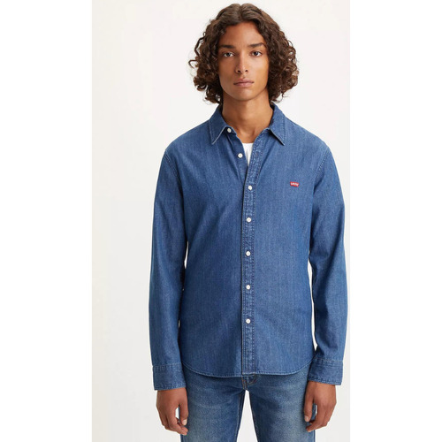 Vêtements Homme Chemises manches longues Levi's Chemise Levi's® ajustée bleue Bleu