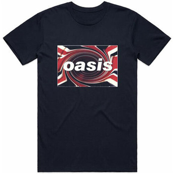 Vêtements T-shirts manches longues Oasis Union Jack Bleu