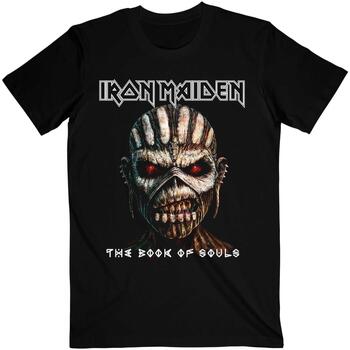 Vêtements T-shirts manches longues Iron Maiden  Noir