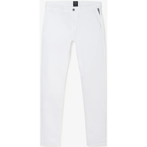 Vêtements Homme Pantalons Le Temps des Cerises Pantalon chino large cesar blanc Blanc