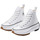 Chaussures Baskets montantes Converse RUN STAR HIKE CANVAS   PLATFORM Blanc