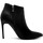 Chaussures Femme Bottes Cristin Scarpe Eleganti Pelle Noir