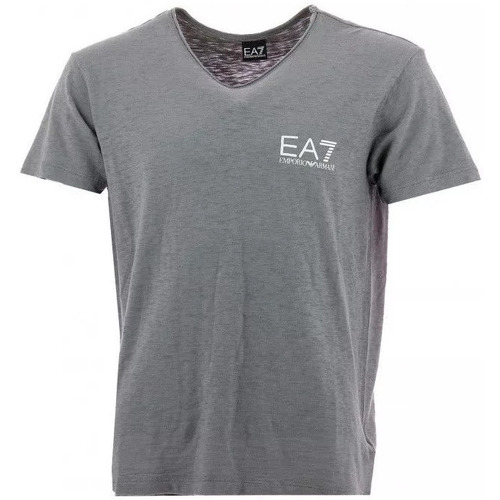 Vêtements Homme T-shirts & Polos Ea7 Emporio stripe Armani Tee-shirt Gris