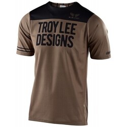 Vêtements Femme T-shirts Neil & Polos Troy Lee Designs MAILLOT SKYLINE SS PINS Marron