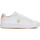 Chaussures Femme Baskets mode K-Swiss 96599-951-M | COURT SHIELD | WHITE/ALMOST APRICOT/SEAFOAM GREEN Blanc