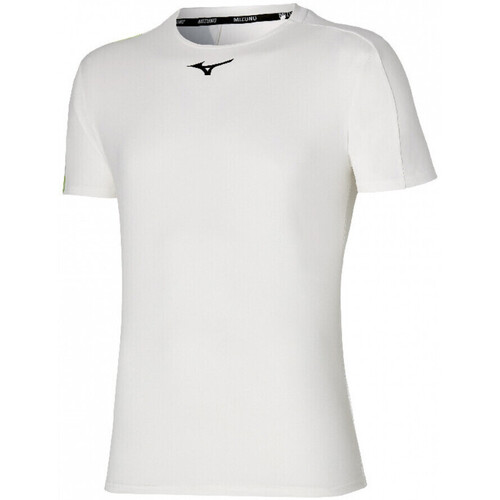 Vêtements Homme T-shirts manches courtes Mizuno 62GA2001-01 Blanc