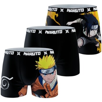Sous-vêtements Garçon Boxers Naruto Lot de 3 Boxers garçon Noir