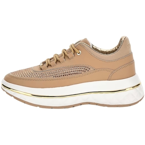 Chaussures Femme Baskets basses Guess Baskets  Ref 62059 Nude Beige
