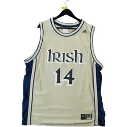 Vêtements Homme Débardeurs / T-shirts sans manche adidas Originals Maillot  Notre Dame Fighting Irish NCAA Doré