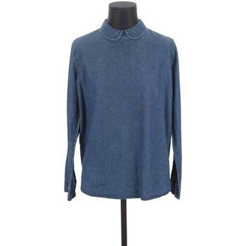 Vêtements Femme Débardeurs / T-shirts sans manche Leon & Harper Blouse en coton Bleu