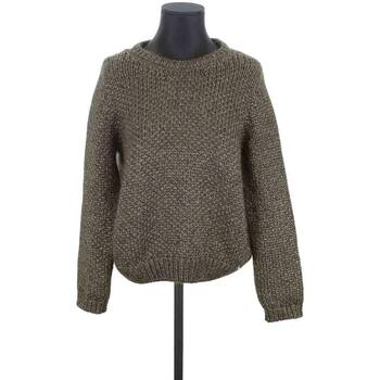 Vêtements Femme Sweats Mini Short En Soie Pull-over en laine Doré