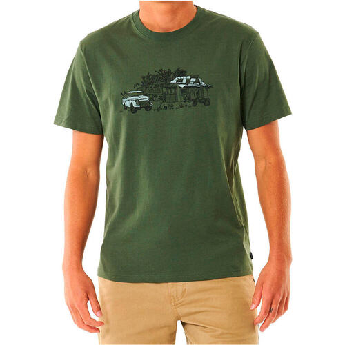 Vêtements Homme House of Hounds Rip Curl SEARCH TRIP TEE Vert