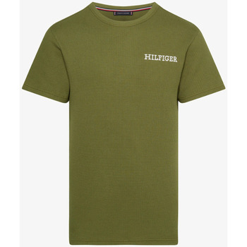 Vêtements Homme T-shirts manches courtes Tommy Hilfiger - T-shirt - vert Vert