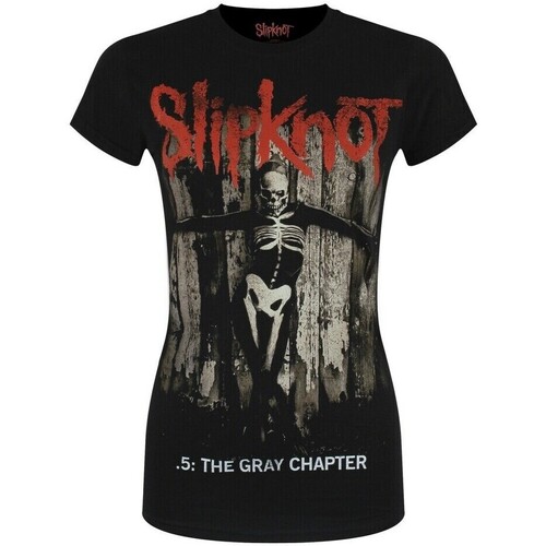 Vêtements Femme T-shirts manches longues Slipknot .5: The Gray Chapter Noir