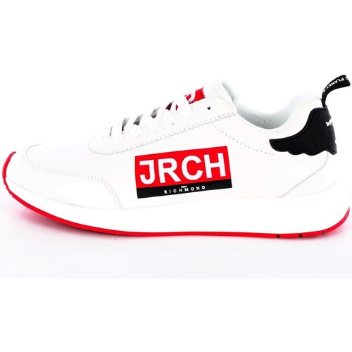 Chaussures Homme Baskets basses John Richmond 10131-CP BIANCO/ROSSO
