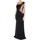 Vêtements Femme Robes courtes Impero K9911 Noir