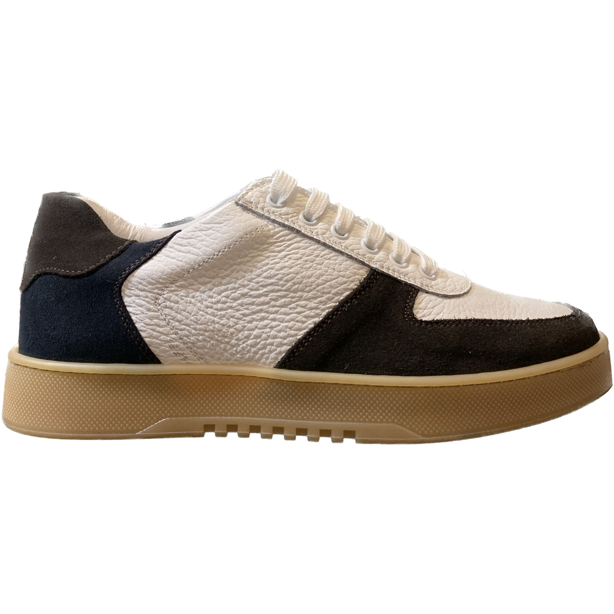 Chaussures Homme Baskets basses Mark Midor NEW YORK-TAPPONE BLU Blanc
