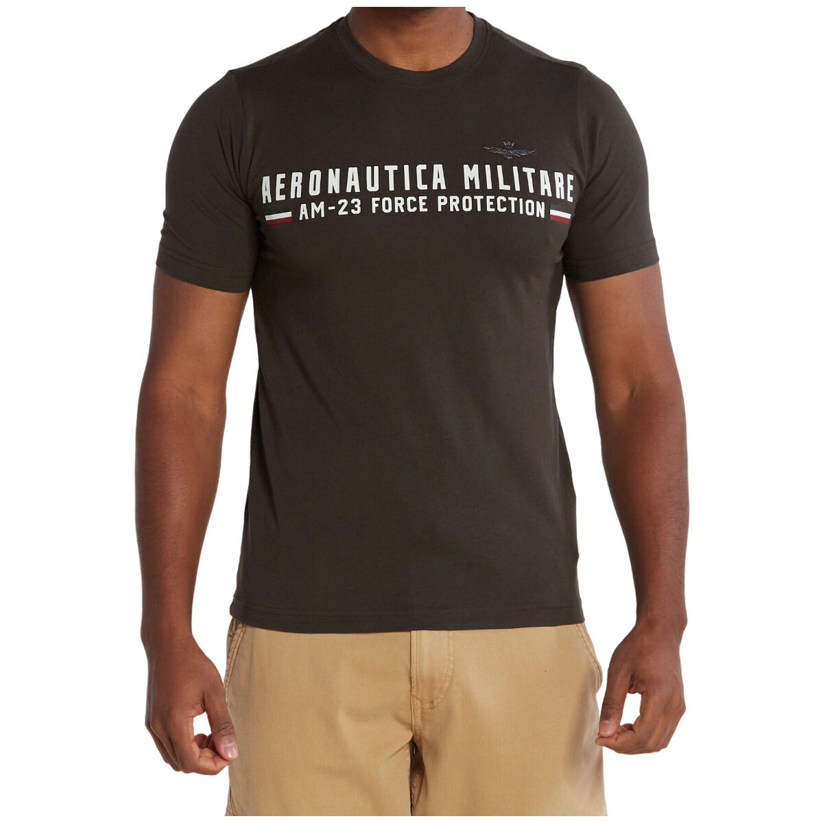 Vêtements Homme T-shirts manches courtes Aeronautica Militare TS1942J538-232 Marron