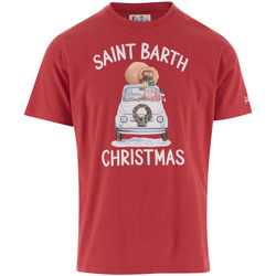 Vêtements Homme T-shirts manches courtes Mc2 Saint Barth ARN0001-10800E Rouge