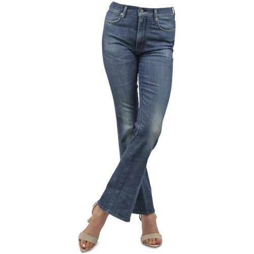 Vêtements Femme Jeans droit Cycle CC322P529 Bleu