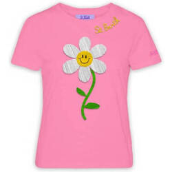 Vêtements Femme T-shirts manches courtes Mc2 Saint Barth EMI0001-04087D Rose