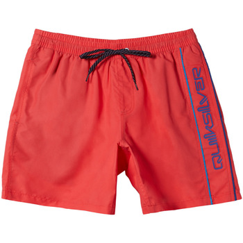 Vêtements Homme Maillots / Lace Shorts de bain Quiksilver SANDRO Lace Shorts mit Hahnentrittmuster Rot